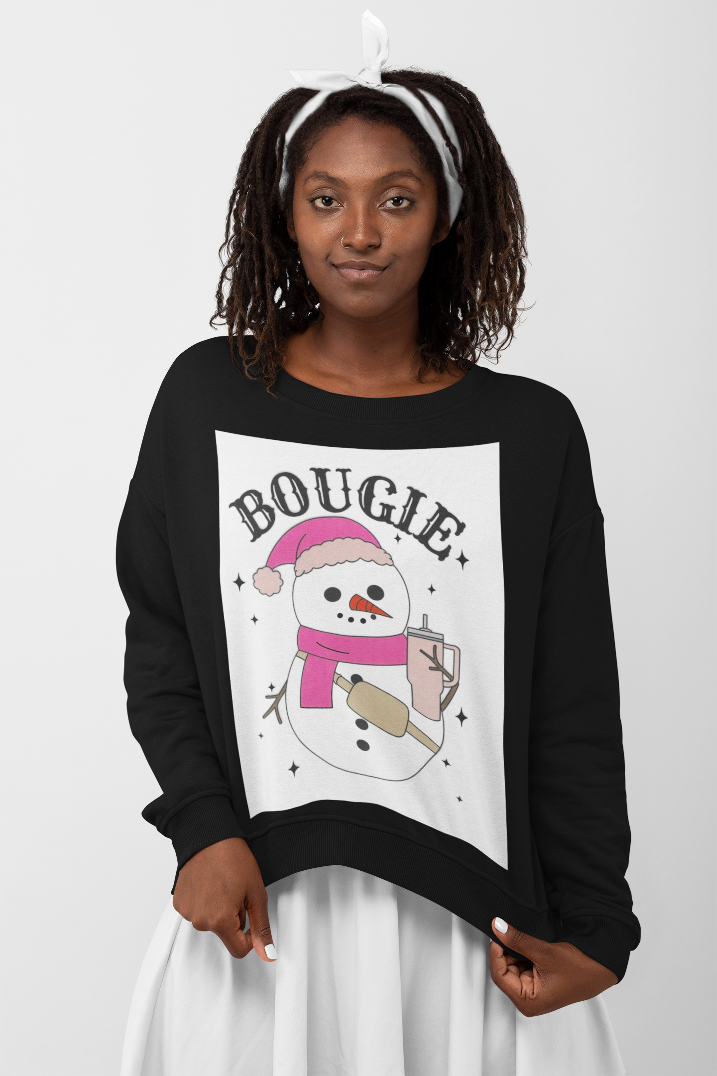 BOUGIE SNOWMAN